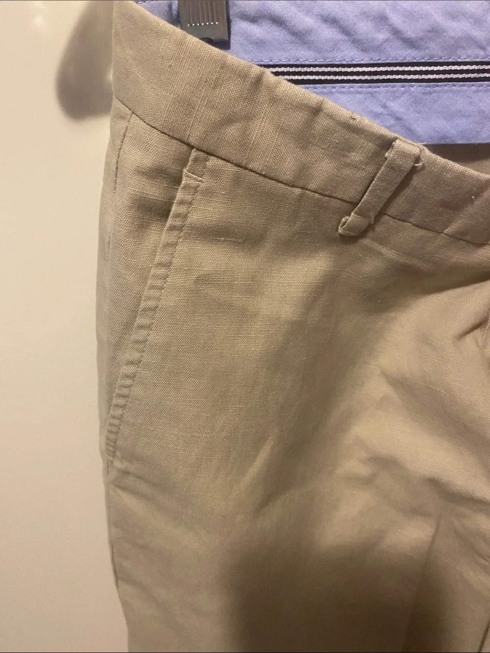 Nautica Boys Khaki Tan Straight-Leg Casual Pants
